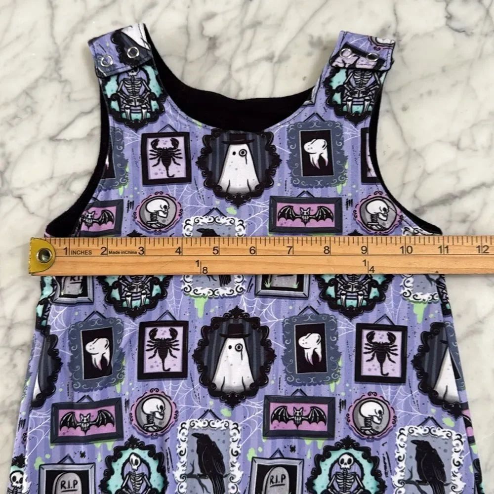 My Spooky Baby Halloween Print Romper Sz 3T - Picture 5 of 7